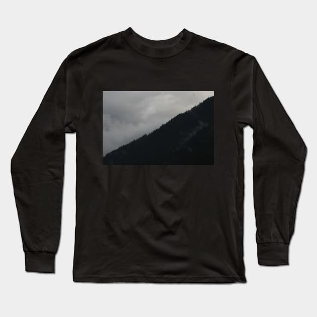 Alaska Treeline Long Sleeve T-Shirt by ATG Designs